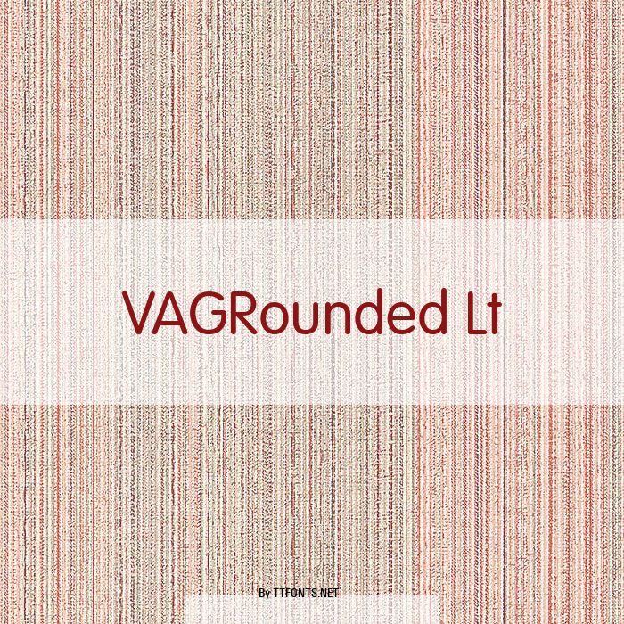 VAGRounded Lt example
